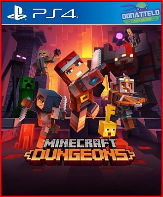 Minecraft Dungeons PS4/PS5 Mídia digital