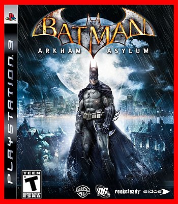 Batman Arkham Asylum ps3 Mídia digital