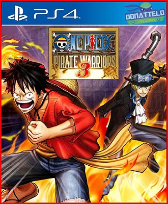 One Piece Pirate Warriors 3 ps4 Mídia digital