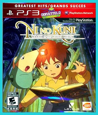 Ni no kuni Wrath of the white witch ps3 Mídia digital