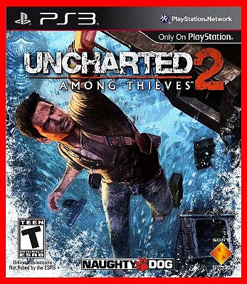 Uncharted 2 ps3 - Among Thieves Mídia digital