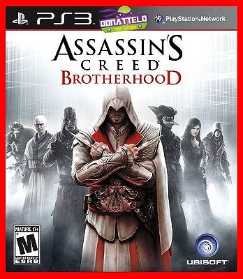 Assassins Creed Brotherhood ps3 Mídia digital