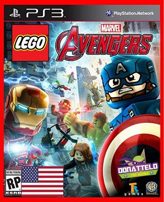 Lego Marvel Avengers Vingadores ps3 EM INGLÊS Mídia digital