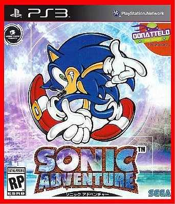 Sonic Adventure ps3 Mídia digital