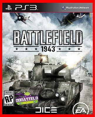 Battlefield 1943 ps3 Mídia digital