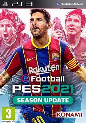 Pro Evolution Soccer 2021 ps3 - PES 2021 PS3  - PES 21 (confira a descrição) Mídia digital