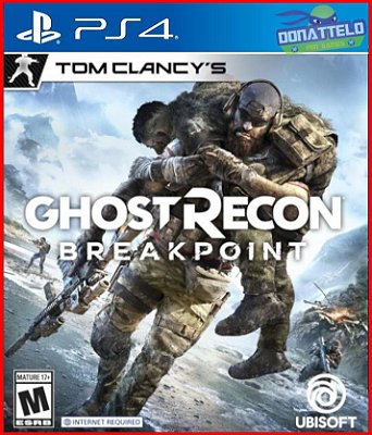 Jogo Tom Clancy's Ghost Recon Wildlands - Ps4 - Mídia Física