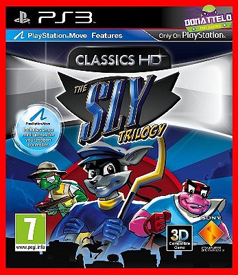 Coleção Sly Cooper ps3 - The Sly Trilogy Mídia digital