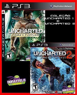 Jogo Uncharted 3 Drake's Deception Favoritos PS3 Mídia Física