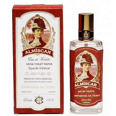 Perfume Almíscar 100ml Companhia da Terra