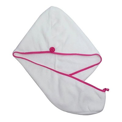 Touca Anti Frizz Branco - Camesa