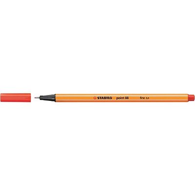 Caneta Fineliner Point 88/48 - Laranja - Stabilo