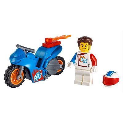 Lego City - Motocicleta de Acrobacias Foguete