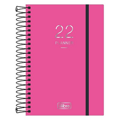 Agenda Planner Neon 2022 - Pink - Tilibra