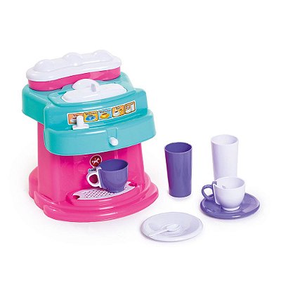 Máquina de Café e Suco Tateti - Rosa e Verde - Calesita