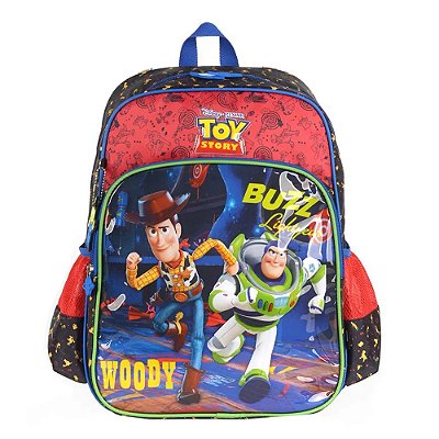 Mochila Infantil Toy Story - Buzz Lightyear e Woddy - Luxcel