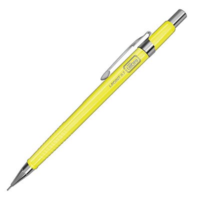 Lapiseira I-Point Neon  0.7mm - Amarelo - Tilibra