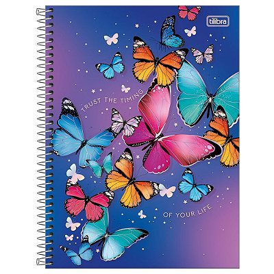 Caderno Daisy - Trust The Timing - 1 Matéria - Tilibra