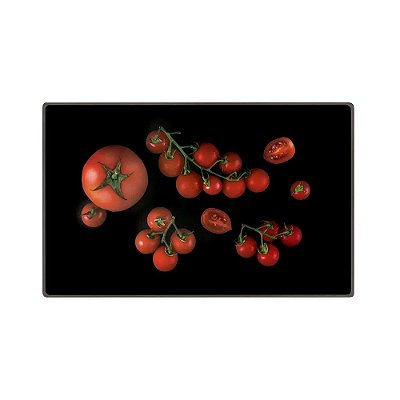 Tábua de Vidro para Corte Tomates - 20x30cm - Mor