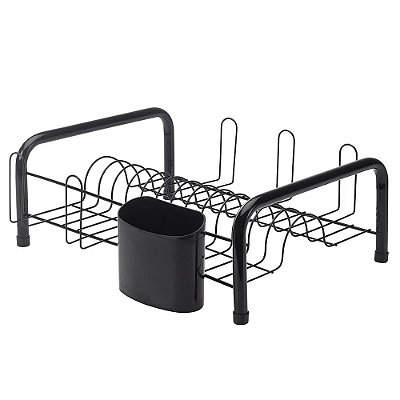 Escorredor de Louças - Preto - Utimil