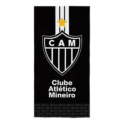 Toalha de Banho Aveludada Time - Atlético Mineiro - Lepper