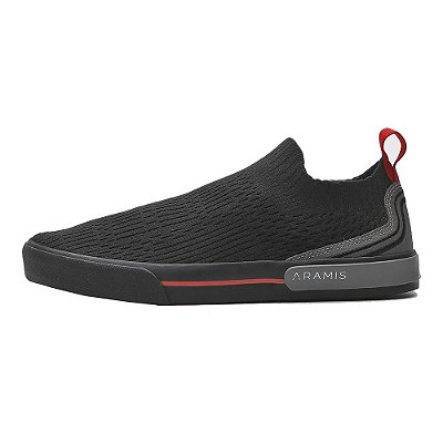 Tênis Slip On Conforto - Preto - Aramis