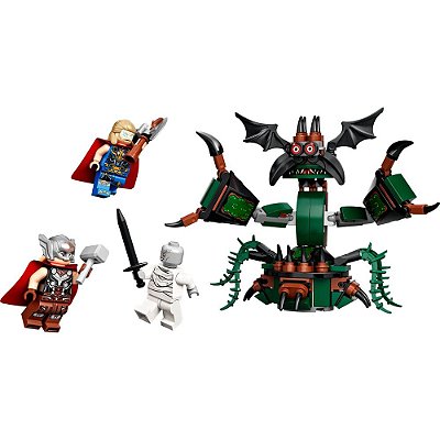 Lego Super Heroes Marvel - Ataque em Nova Asgard - 159 Peças - Lego