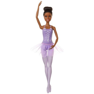 Barbie Eu Quero Ser - Bailarina - Negra - Mattel