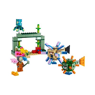 LEGO Minecraft - A Casa do Axolotl - 242 Peças - 21247 - Conjunto blocos de  montar - superlegalbrinquedos