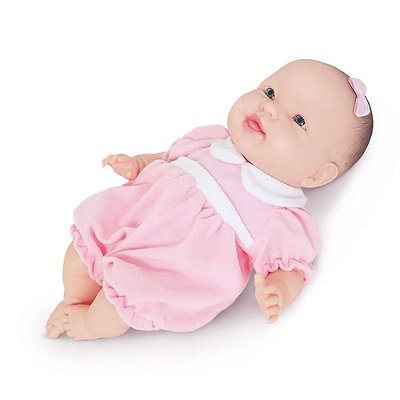 Boneca - Bebe Soninho Reborn Rosa - 2652 COTIPLAS