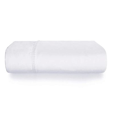 Lençol Com Elástico Liss Casal - Branco - Karsten