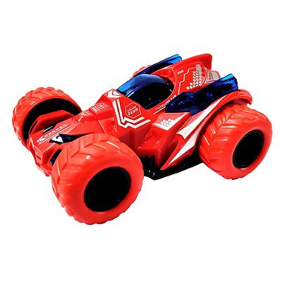 Carro Corrida Maluca - Vermelho - DM Toys