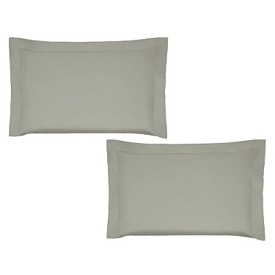 Kit Fronha Satinée Acetinado 300 Fios - 2 Peças - Fend Stone - Kacyumara