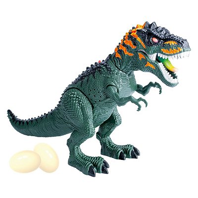 DInossauro Tiranossauro Azul - DM Toys