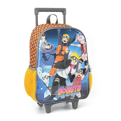 Mochila de Carrinho Boruto Laranja Up4You - Luxcel