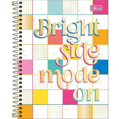 Caderno Colegial Be Nice - Mode On - 80 Folhas - Tilibra