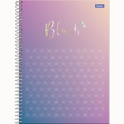 Caderno Blush Roxo - 80 Folhas - Foroni