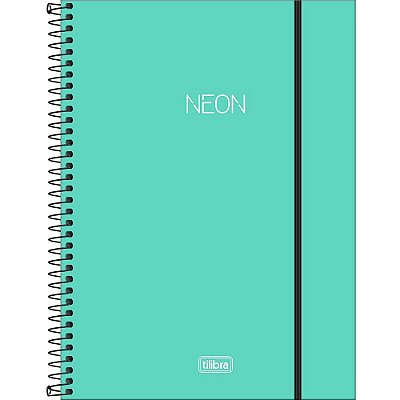 Caderno Neon Verde - 80 Folhas - Tilibra
