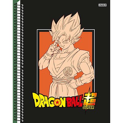 Caderno de Desenho CD 60fls Goku Dragon Ball São Domingos - Welban