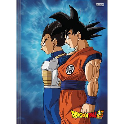 Caderno Cartografia Desenho Espiral São Domingos Dragon Ball Z Com 60 Folhas