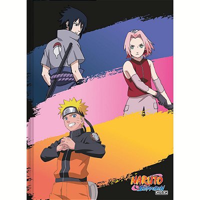 Caderno Naruto Shippuden 1 Matéria 80 Folhas - Shop Macrozao