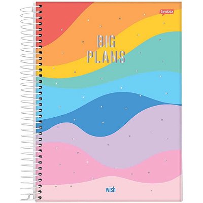 Caderno Wish Big Plans - 160 Folhas - Jandaia