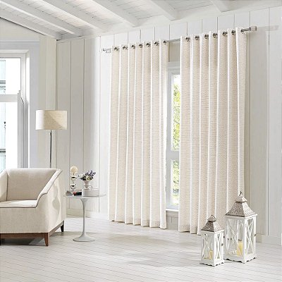 Cortina Messina Jacquard Liso 3m x 2,80m - Dohler