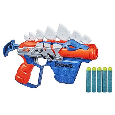 Lançador de Dardos Nerf Alpha Strike Boa Rc-6 Tambor Giratório