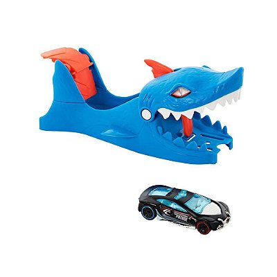 Hot Wheels City -  Lançador de Tubarão - Mattel