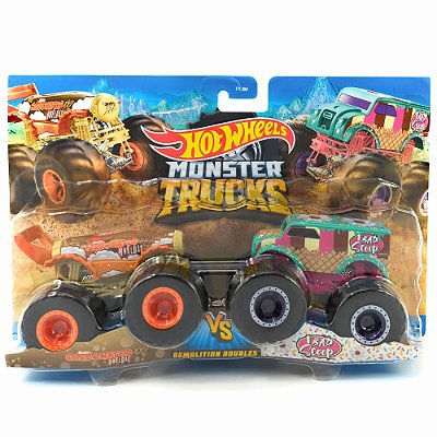 Hot Wheels Monster Trucks - Carbonator XXL HW FLOAT VS 1 Bad Scoop - Mattel
