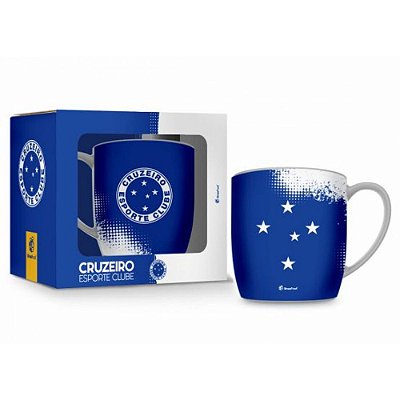 Caneca de Porcelana Urban Cruzeiro - 360ml - Brasfoot