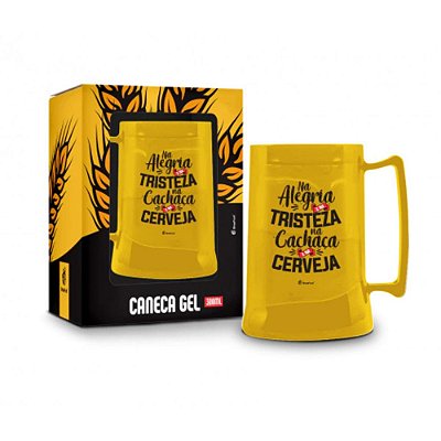 Caneca Gel 300ml - Cachaça - Brasfoot