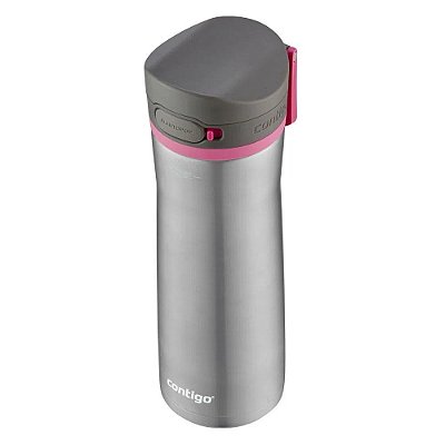 Garrafa Térmica Autopop Bike Chill Contigo Inox Pitaia - 591ml - Invicta