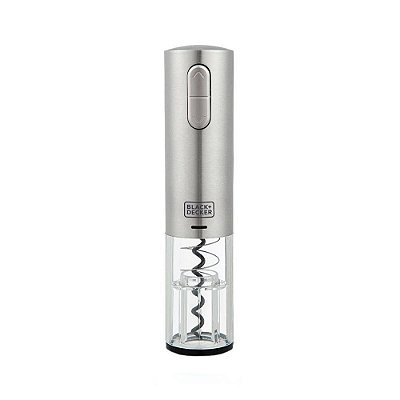 Abridor de Vinho em Inox W10 Gourmand Gris - Black & Decker